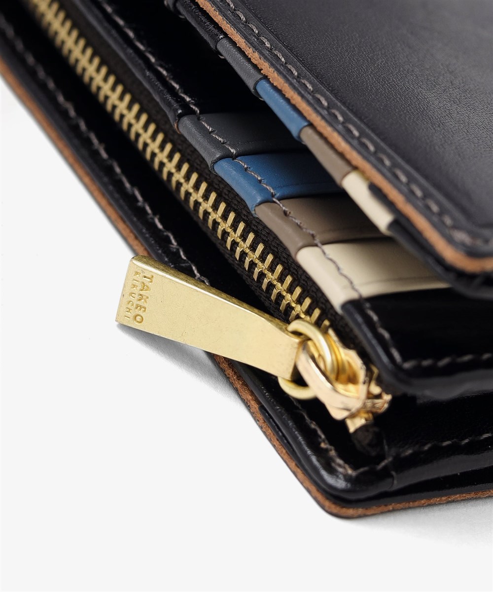 タケオキクチ イデア セミ長財布 カード段10