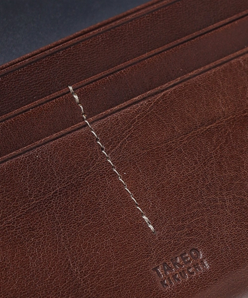 タケオキクチ イデア かぶせ長財布  カード段11