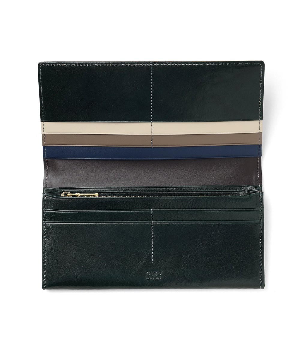 タケオキクチ イデア かぶせ長財布  カード段11