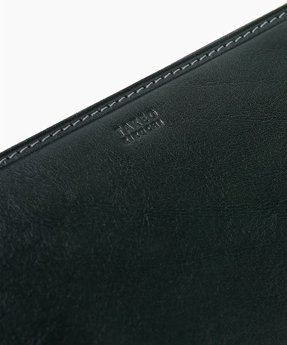 タケオキクチ イデア ラウンドファスナー長財布  カード段13