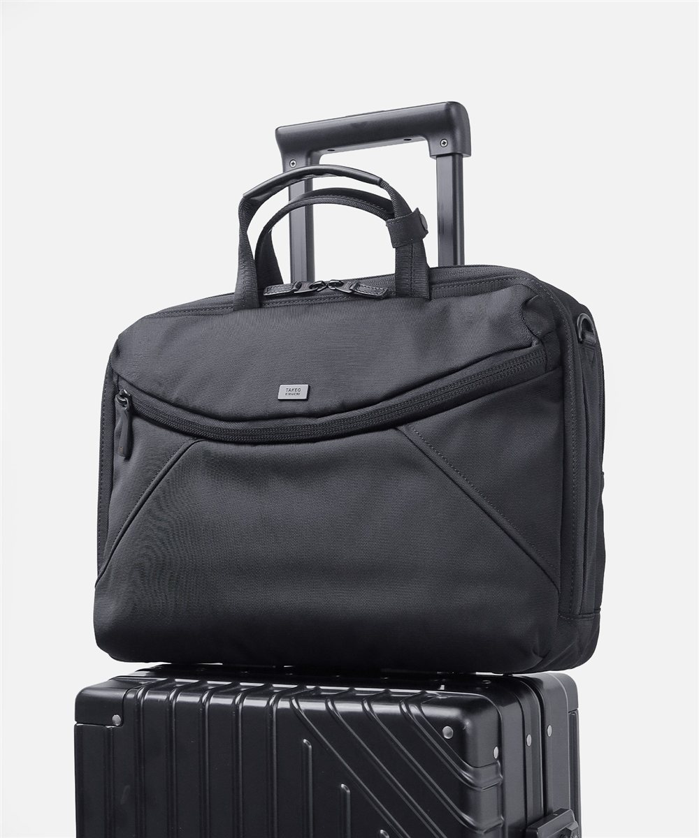 タケオキクチ バルジ ビジネスバッグ A4 13.3インチ対応 ダブルルーム