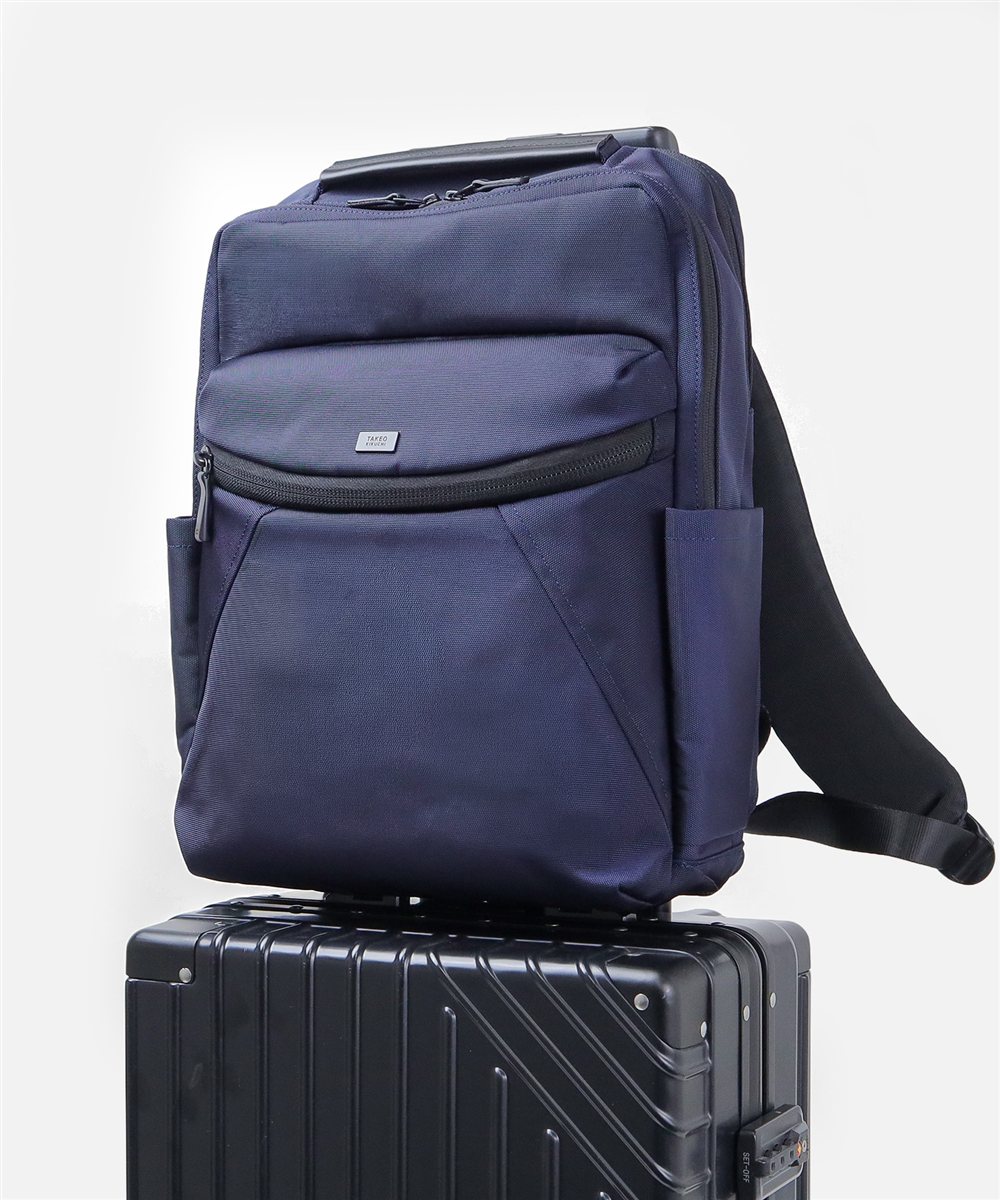 タケオキクチ バルジ ビジネスリュック B4 15.6インチ対応 ダブルルーム