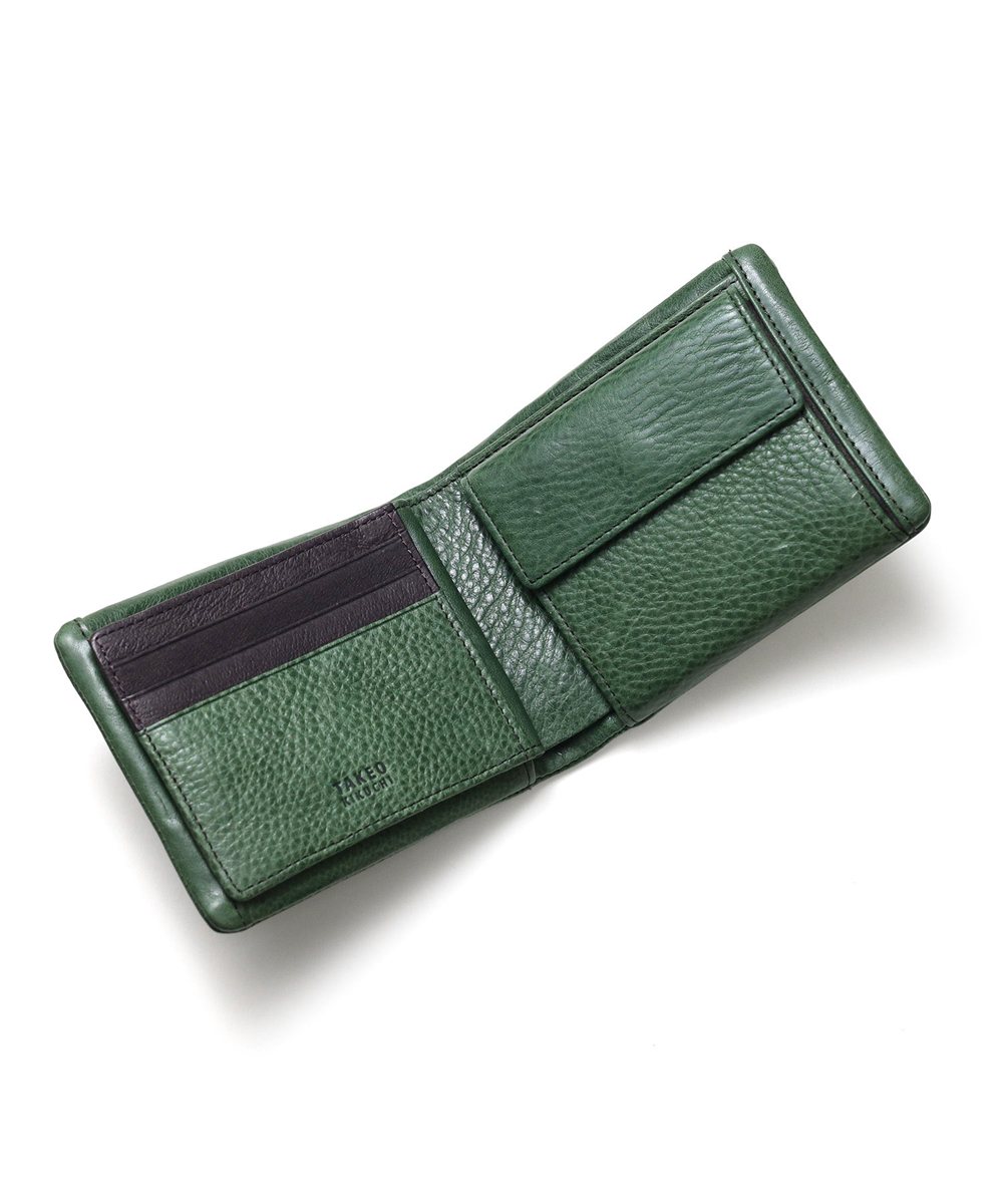 タケオキクチ ソフィア 二つ折り財布 中ベラ付き カード段12