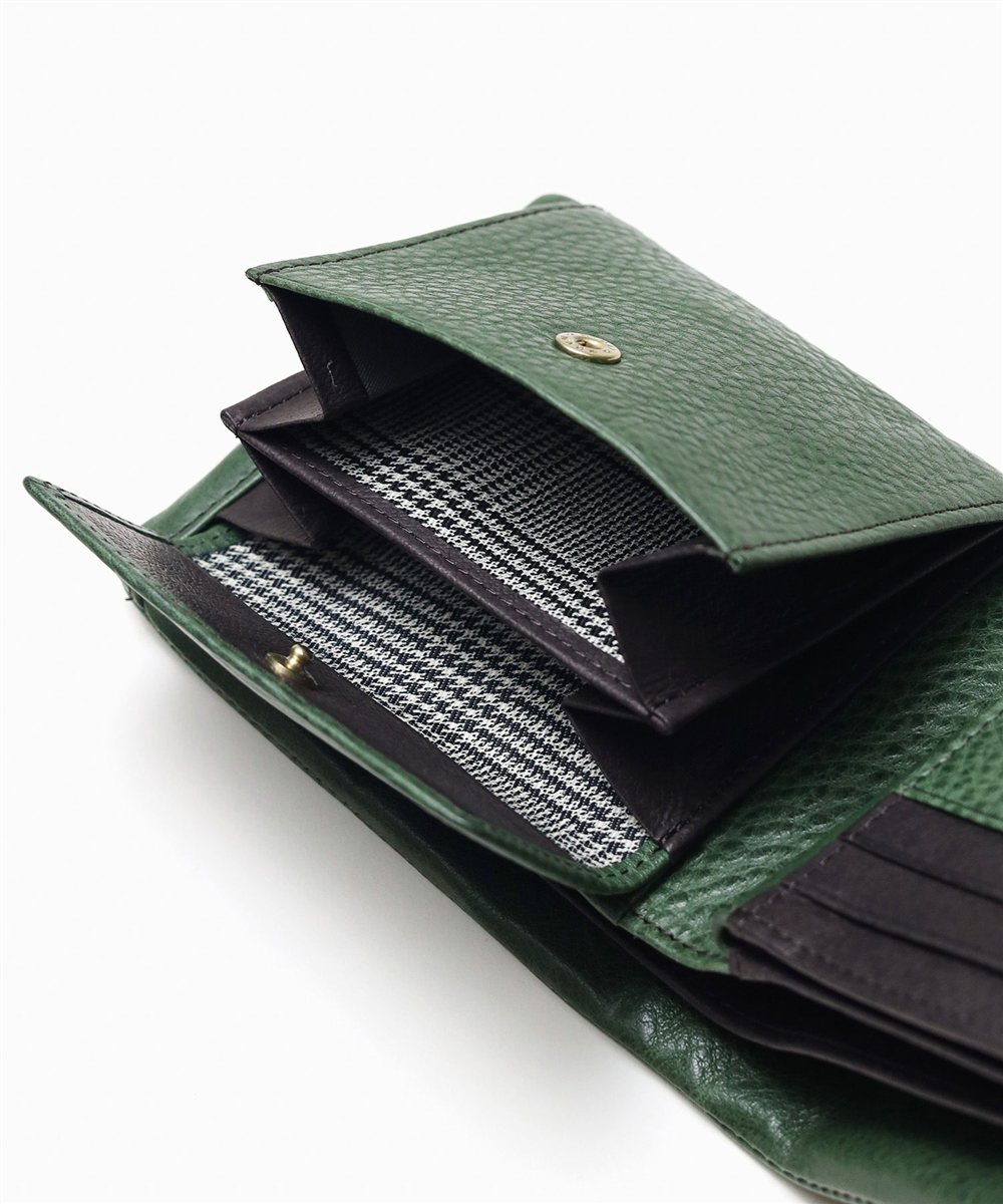 タケオキクチ ソフィア 二つ折り財布 中ベラ付き カード段12