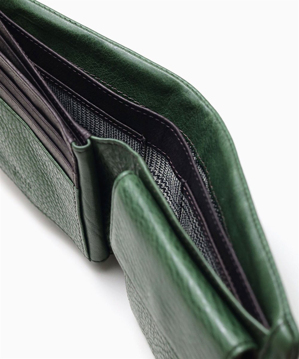 タケオキクチ ソフィア 二つ折り財布 中ベラ付き カード段12