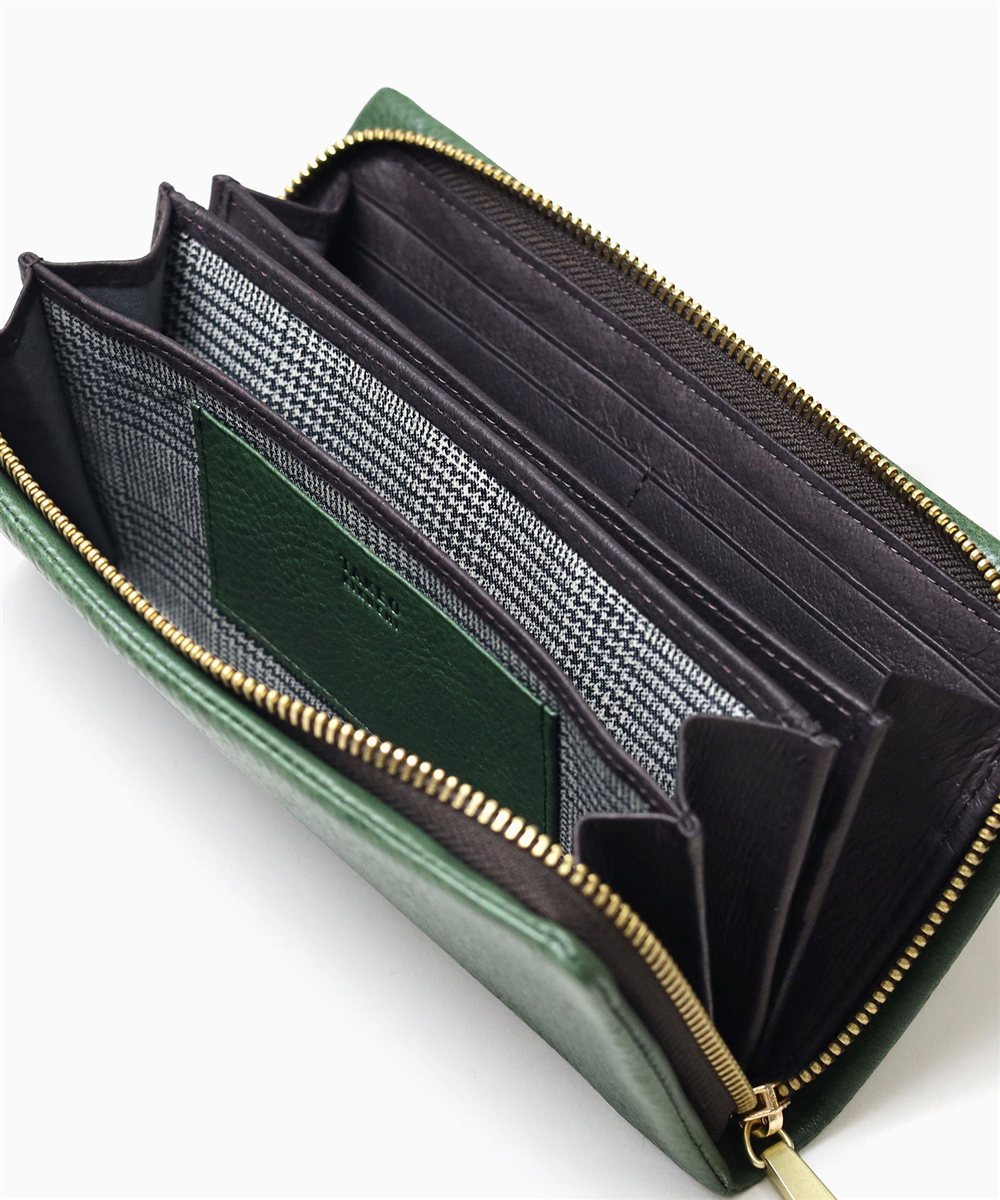 タケオキクチ ソフィア ラウンドファスナー長財布 カード段13