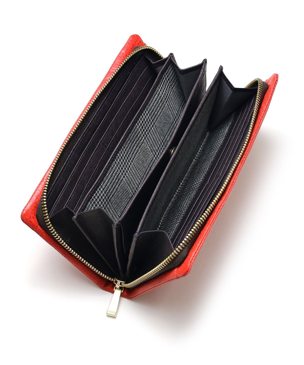 タケオキクチ ソフィア ラウンドファスナー長財布 カード段13