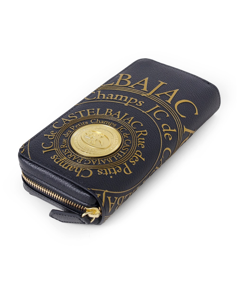カステルバジャック プルトン ラウンドファスナー長財布 カード段36