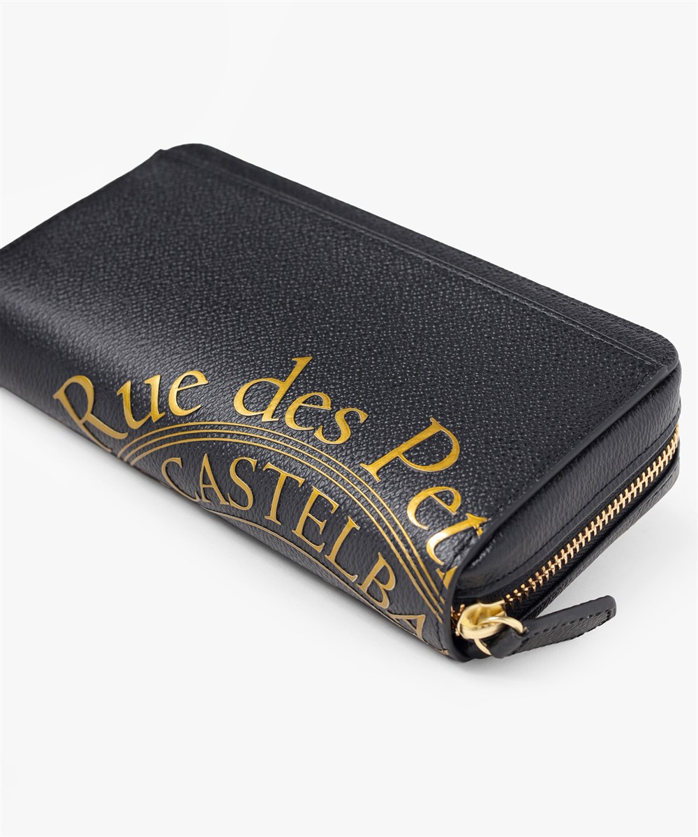 カステルバジャック プルトン ラウンドファスナー長財布 カード段36