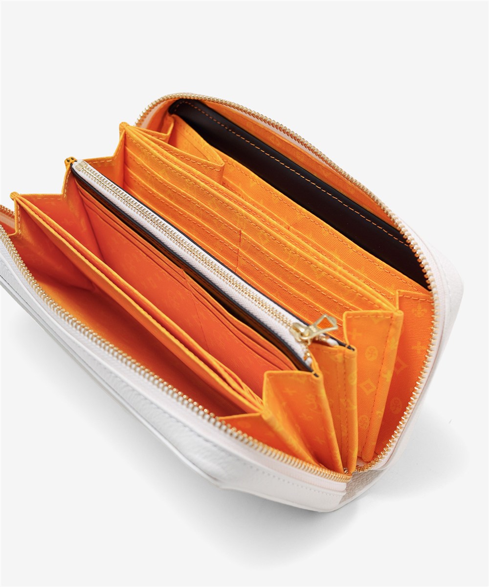 カステルバジャック プルトン ラウンドファスナー長財布 カード段36