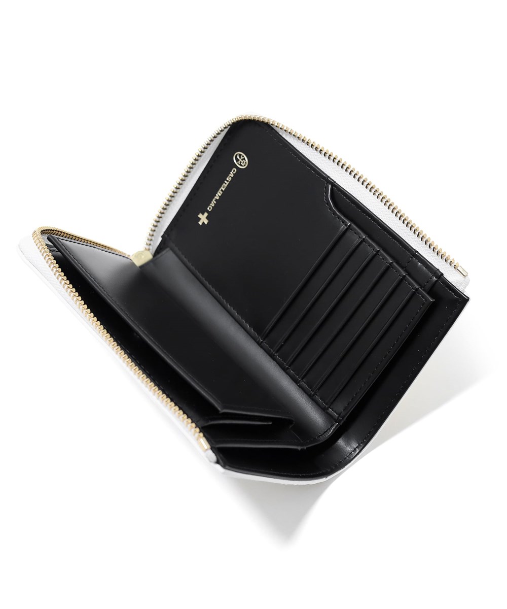 カステルバジャック プルトン セミ長財布 カード段6