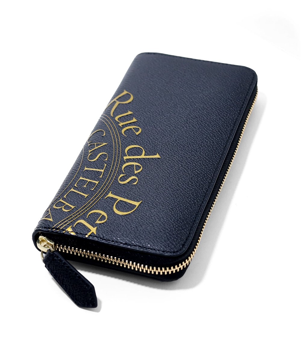 カステルバジャック プルトン 長財布 ラウンドファスナー カード段12