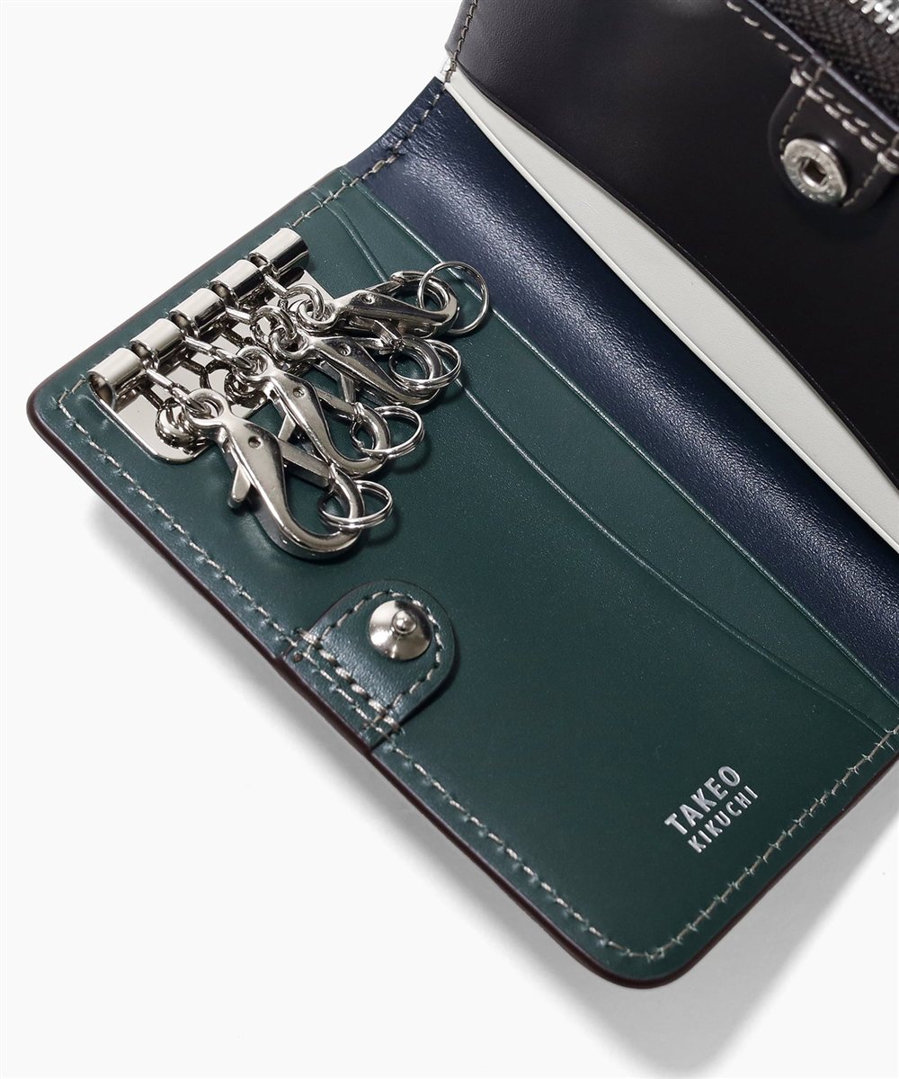 タケオキクチ マルゴ パスケース兼用 キーケース