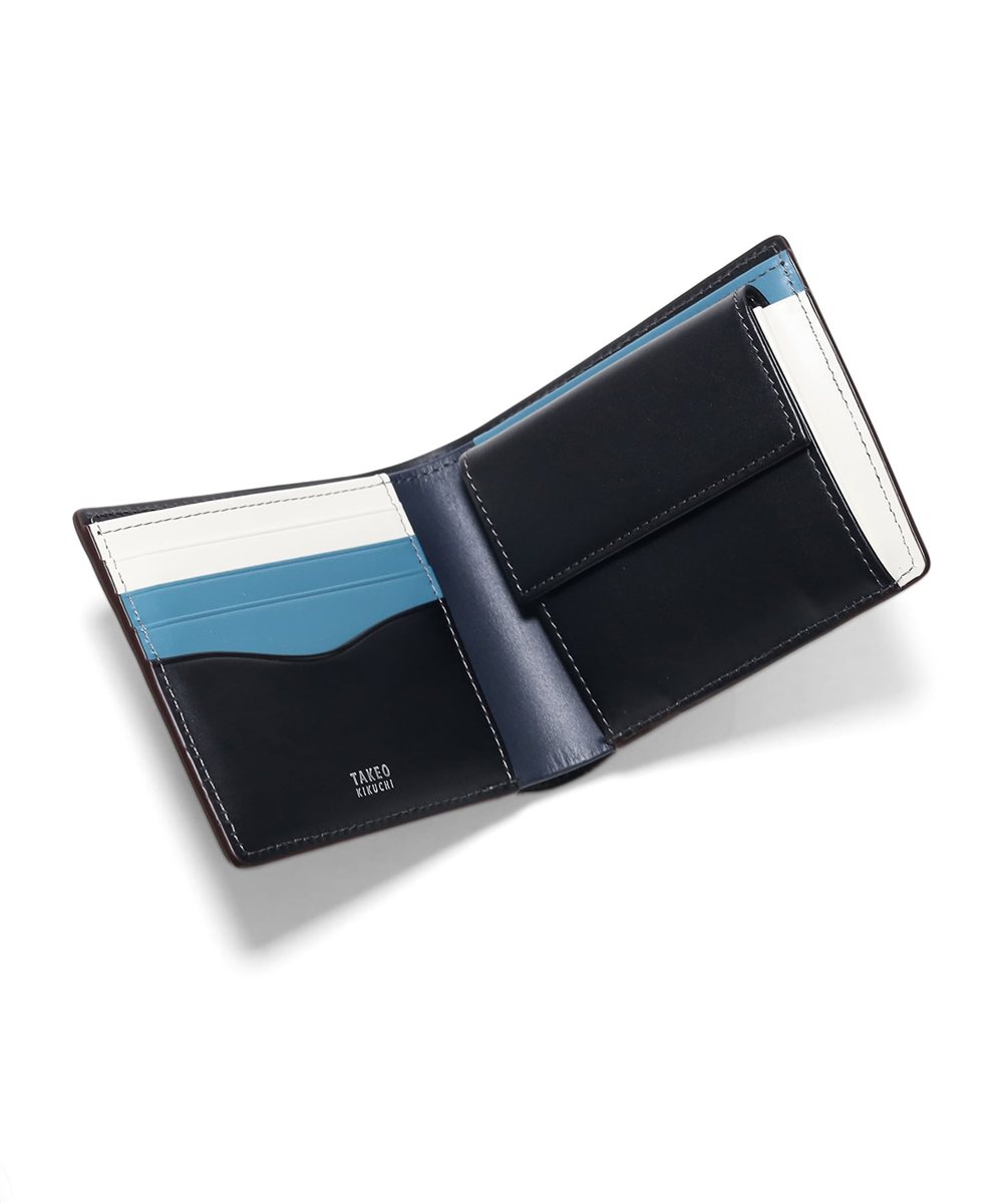 タケオキクチ マルゴ 二つ折り財布 カード段8