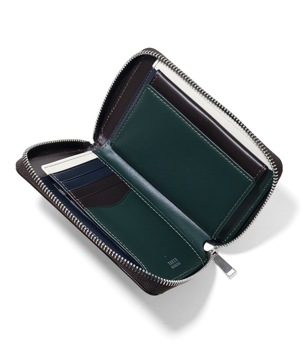 タケオキクチ マルゴ セミ長財布 カード段9