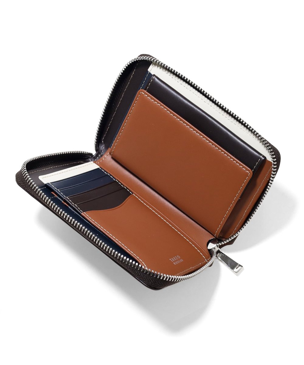 タケオキクチ マルゴ セミ長財布 カード段9