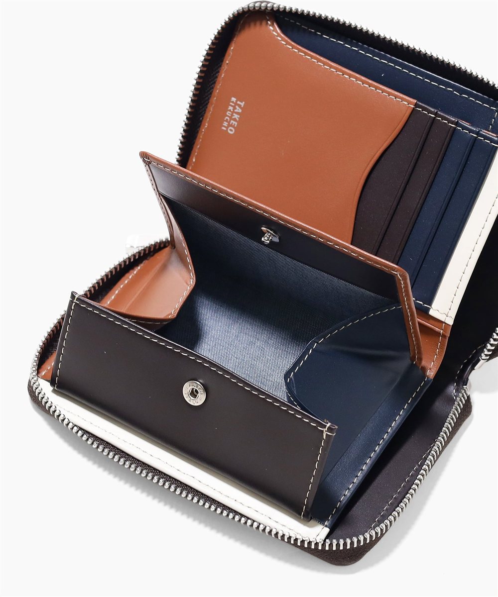 タケオキクチ マルゴ セミ長財布 カード段9