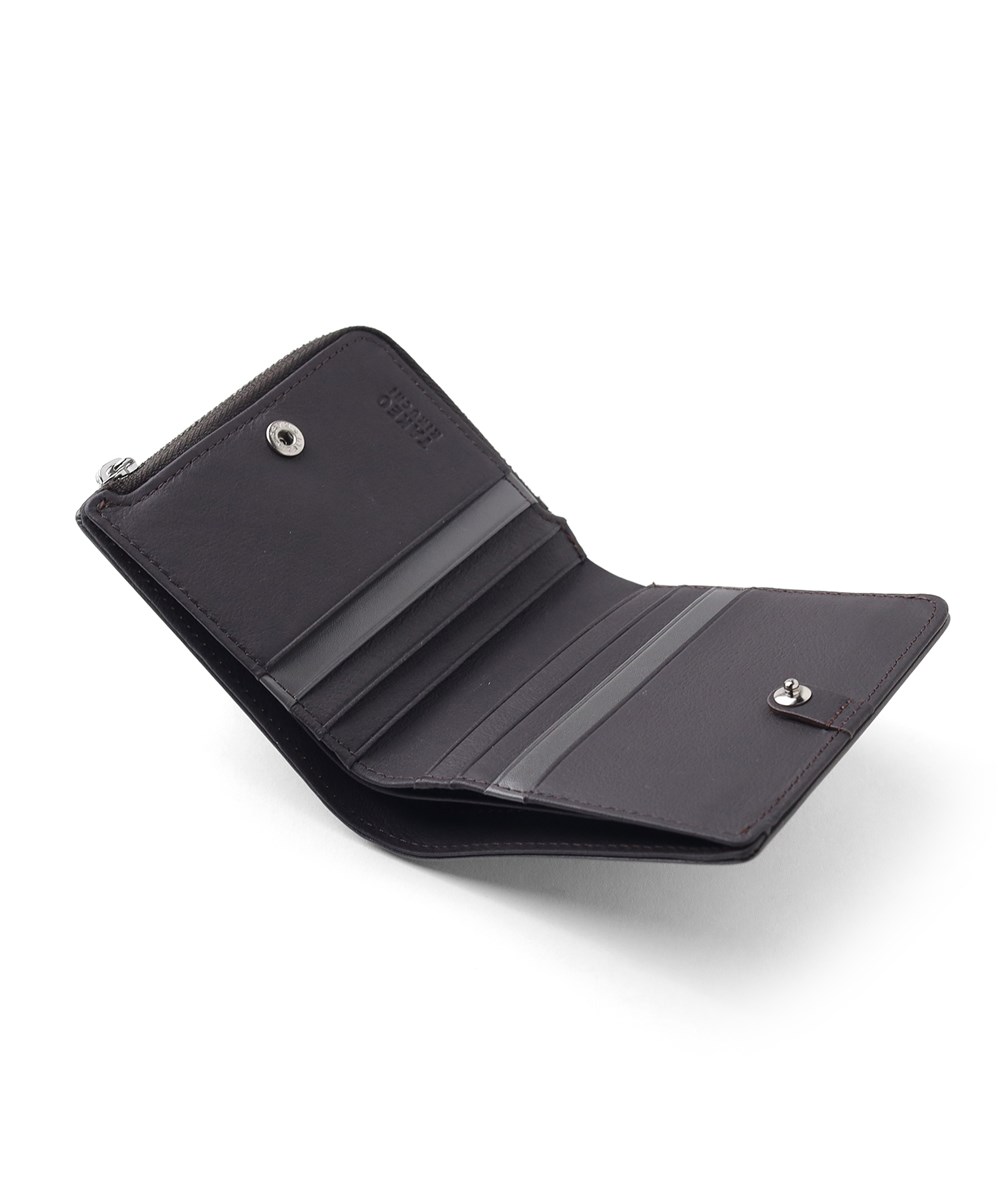 タケオキクチ ピエトロ コンパクト 二つ折り財布 カード段8