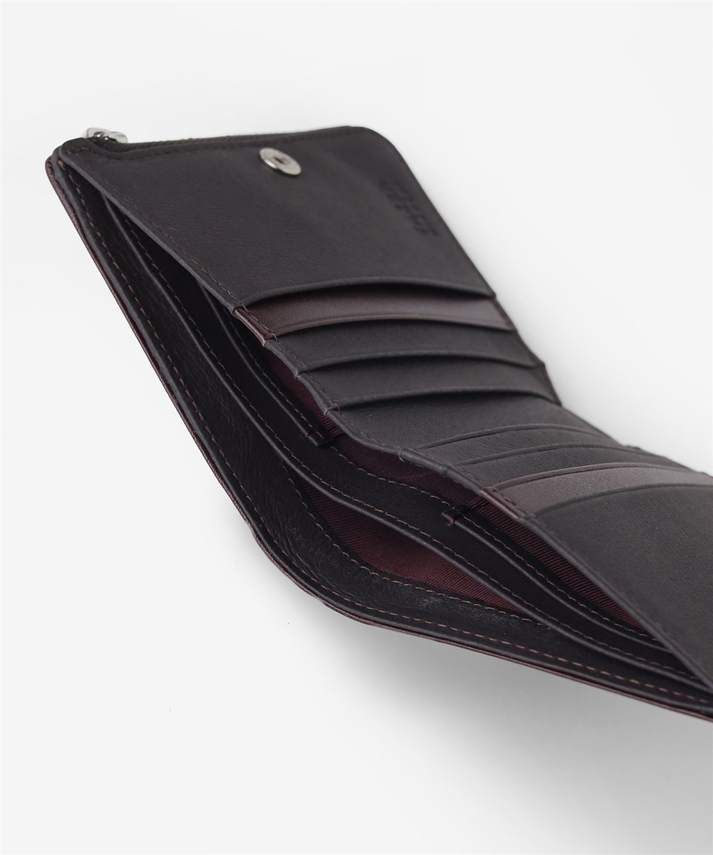 タケオキクチ ピエトロ コンパクト 二つ折り財布 カード段8