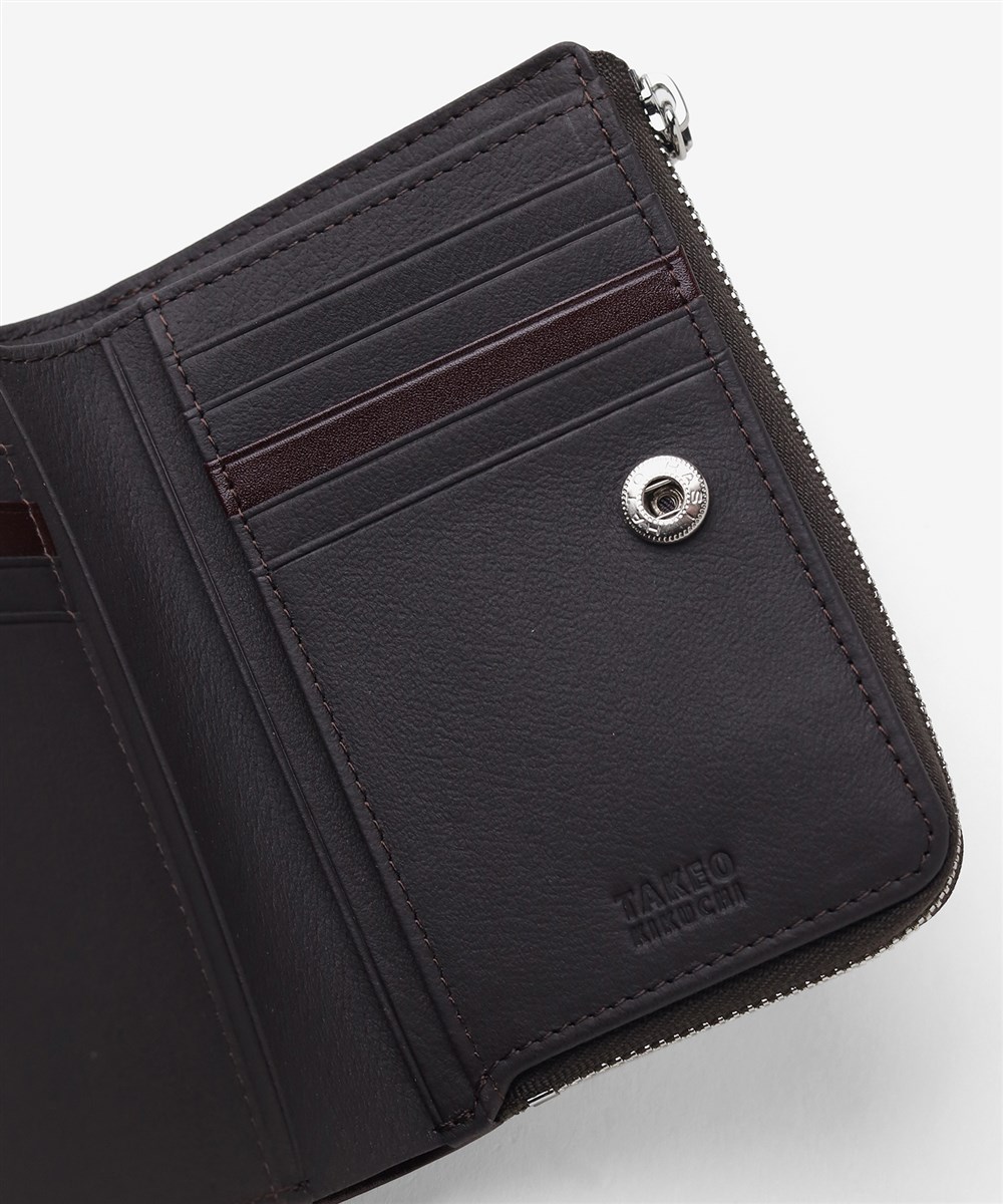 タケオキクチ ピエトロ セミ長財布 カード段14