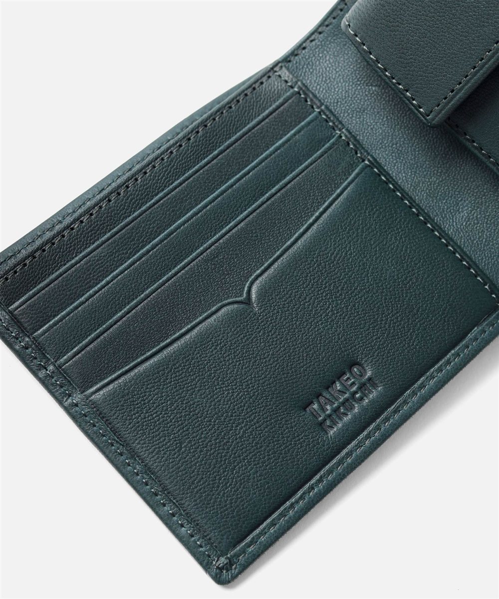 タケオキクチ クロードII 二つ折り財布 カード段4