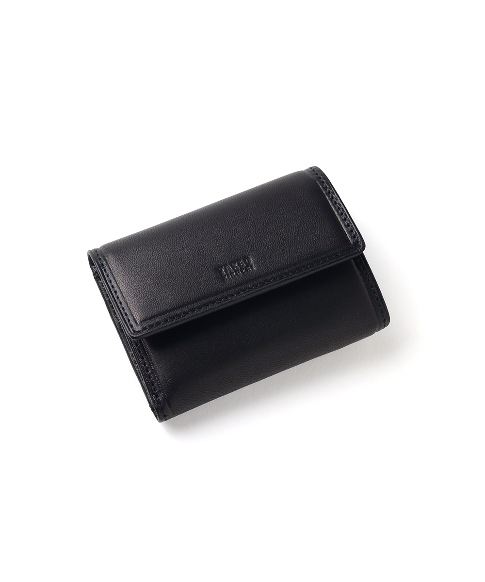 タケオキクチ クロードII 三つ折り財布 カード段4