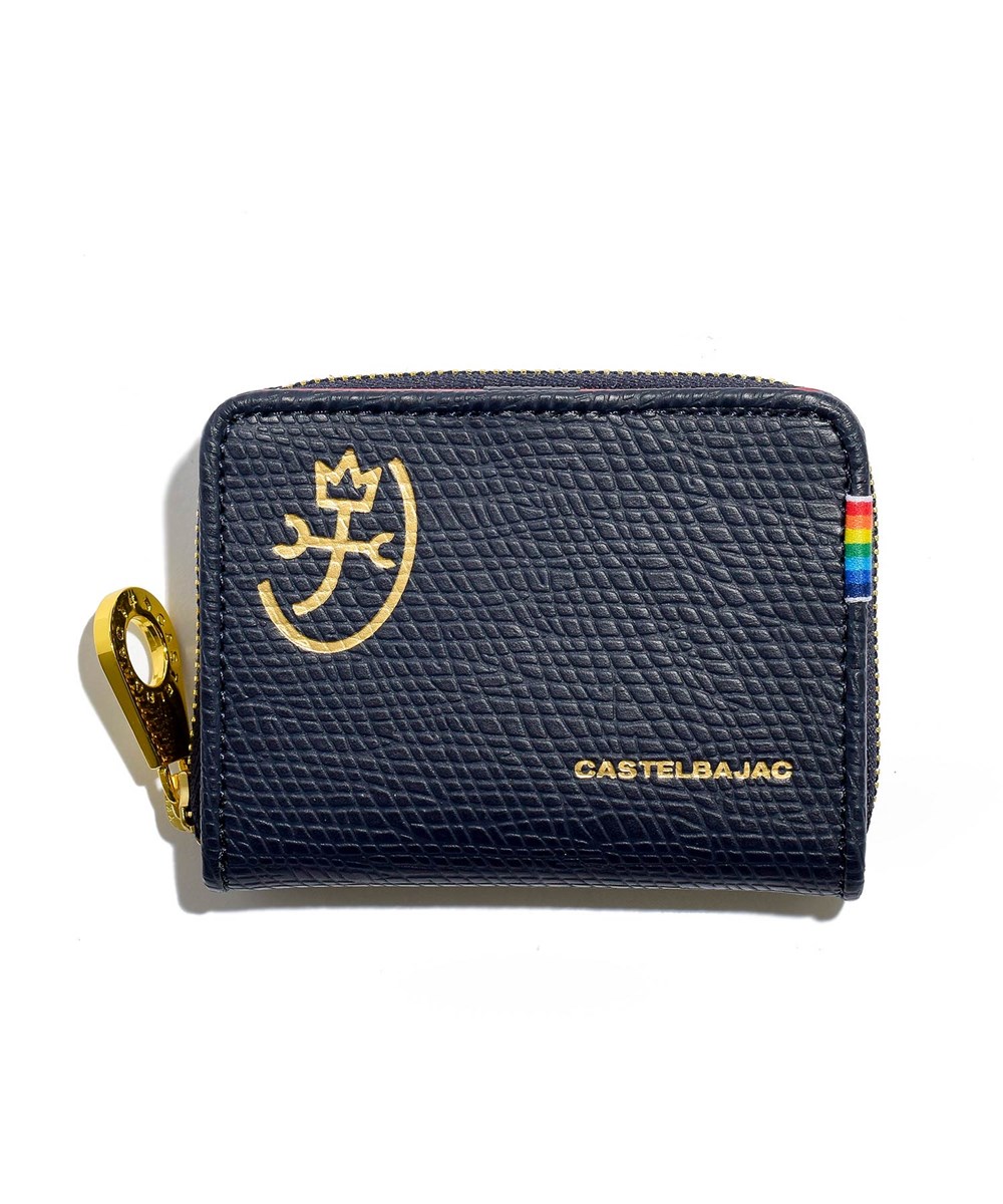 カステルバジャック レインボー パスケース兼用 小銭入れ