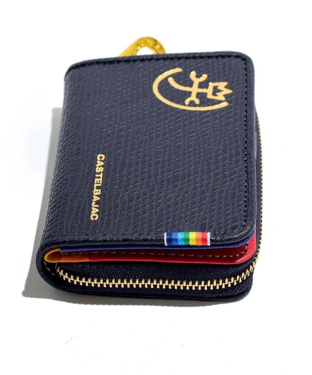 カステルバジャック レインボー パスケース兼用 小銭入れ