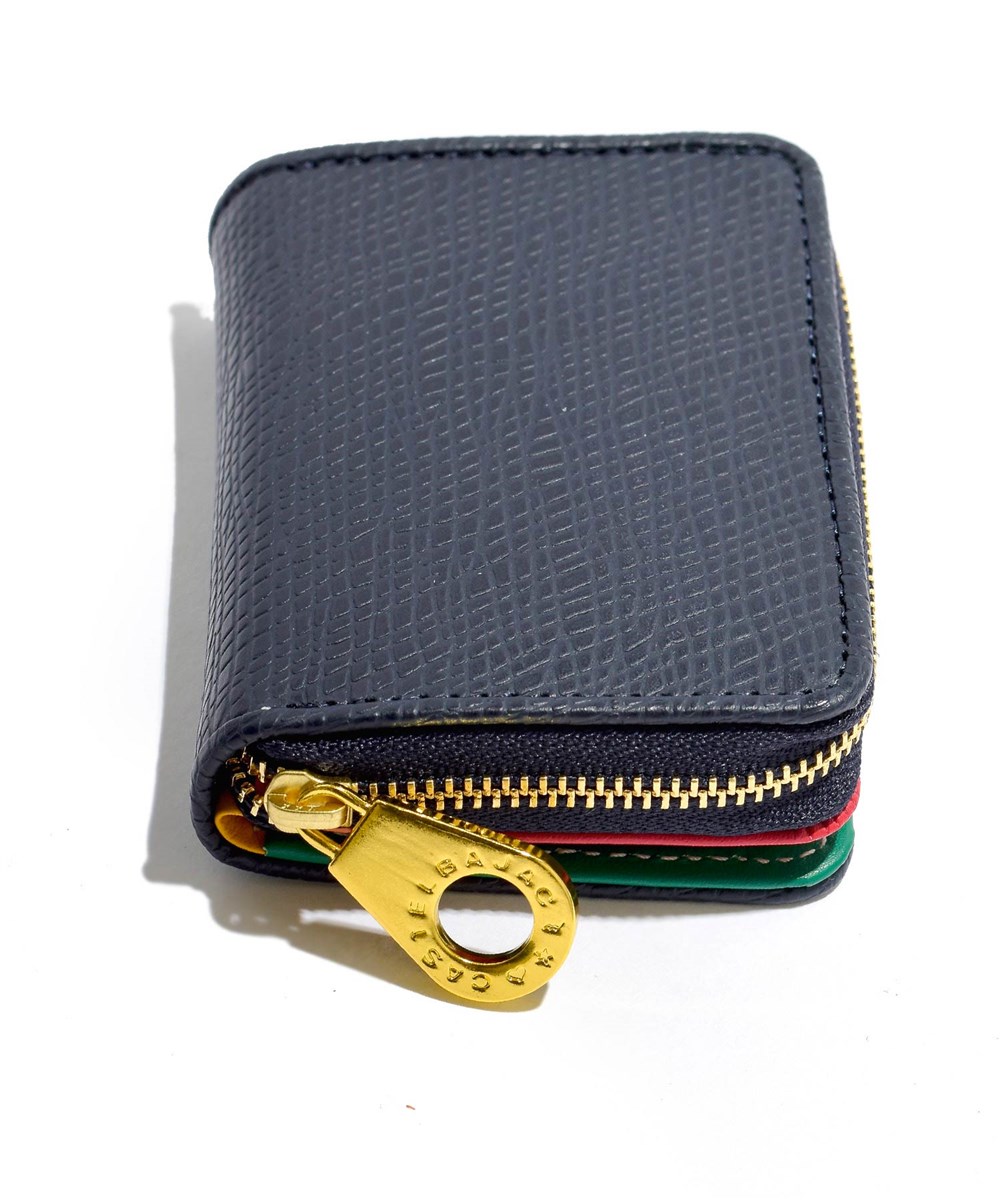 カステルバジャック レインボー パスケース兼用 小銭入れ