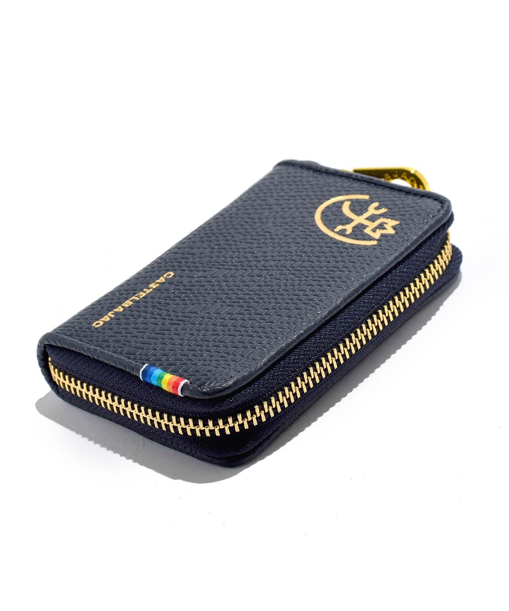 カステルバジャック レインボー パスケース兼用 キーケース