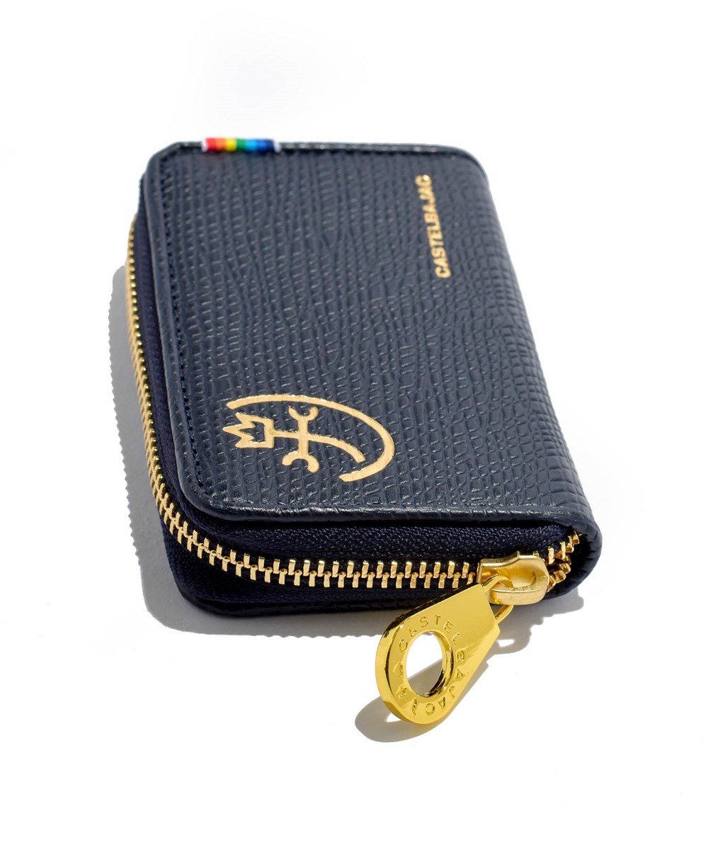 カステルバジャック レインボー パスケース兼用 キーケース