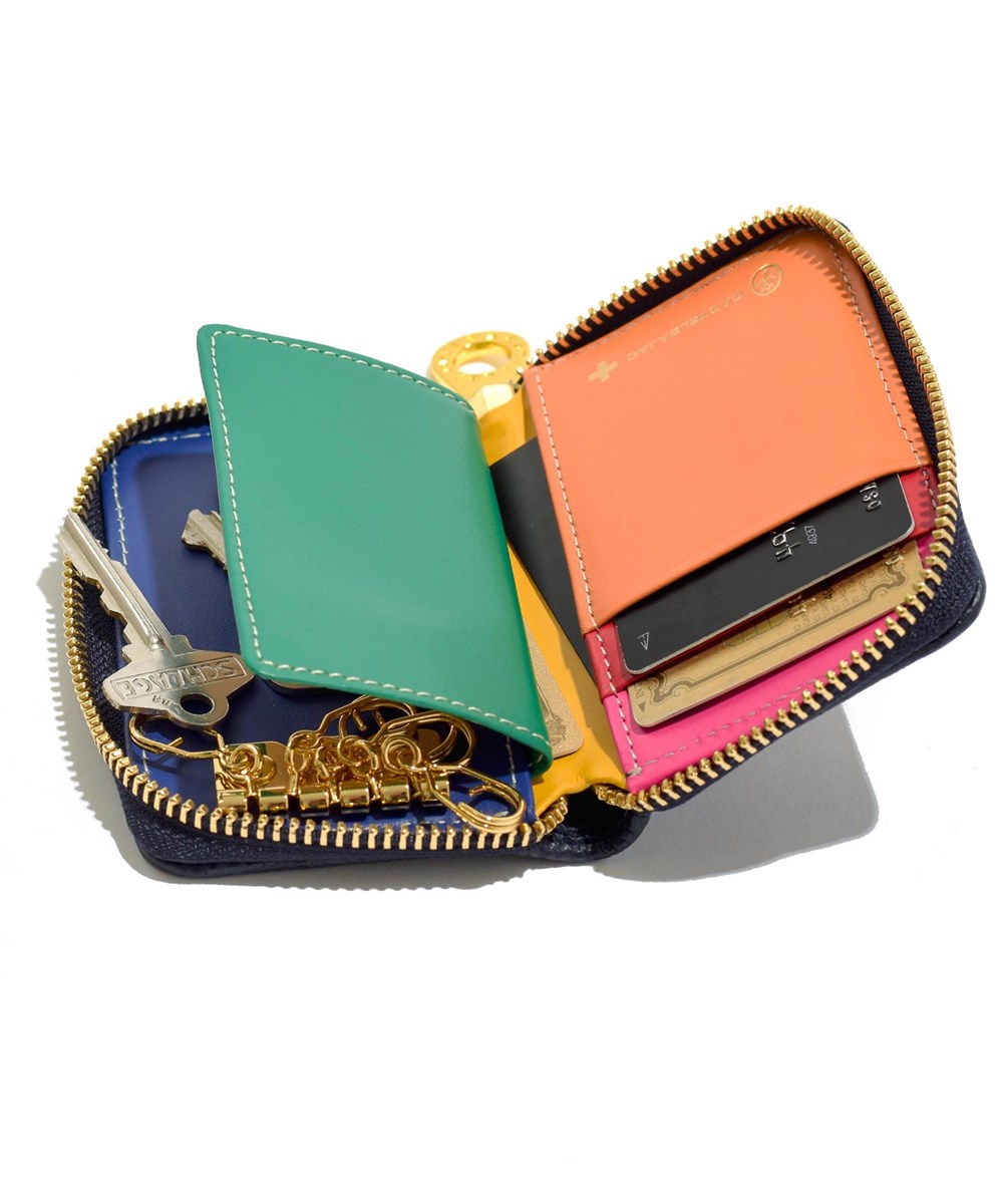 カステルバジャック レインボー パスケース兼用 キーケース