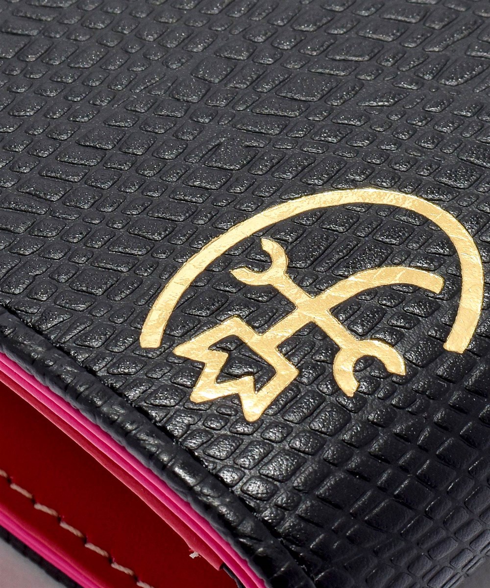 カステルバジャック レインボー 二つ折り財布 カード段9