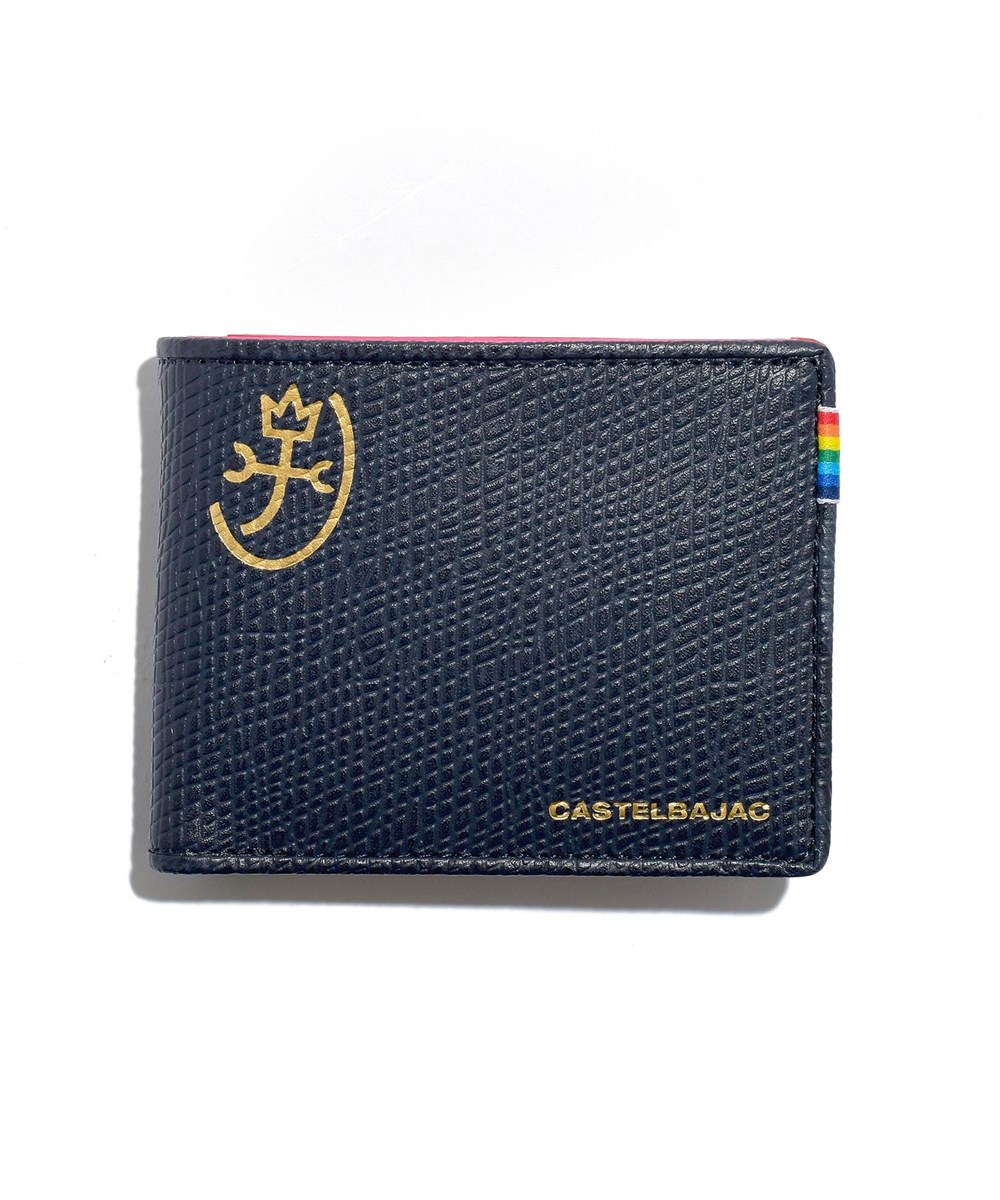 カステルバジャック レインボー 二つ折り財布 カード段9