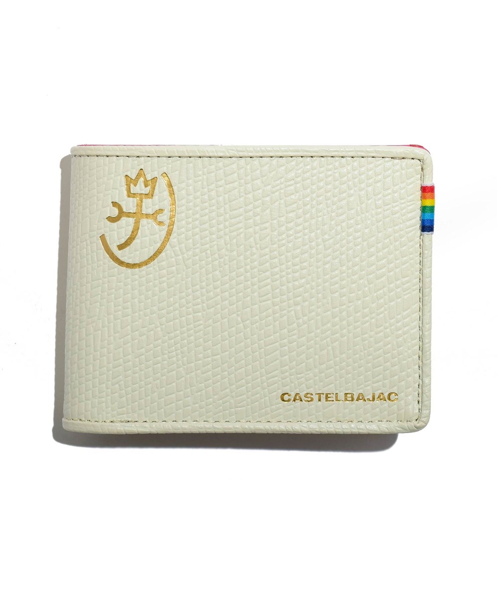 カステルバジャック レインボー 二つ折り財布 カード段9