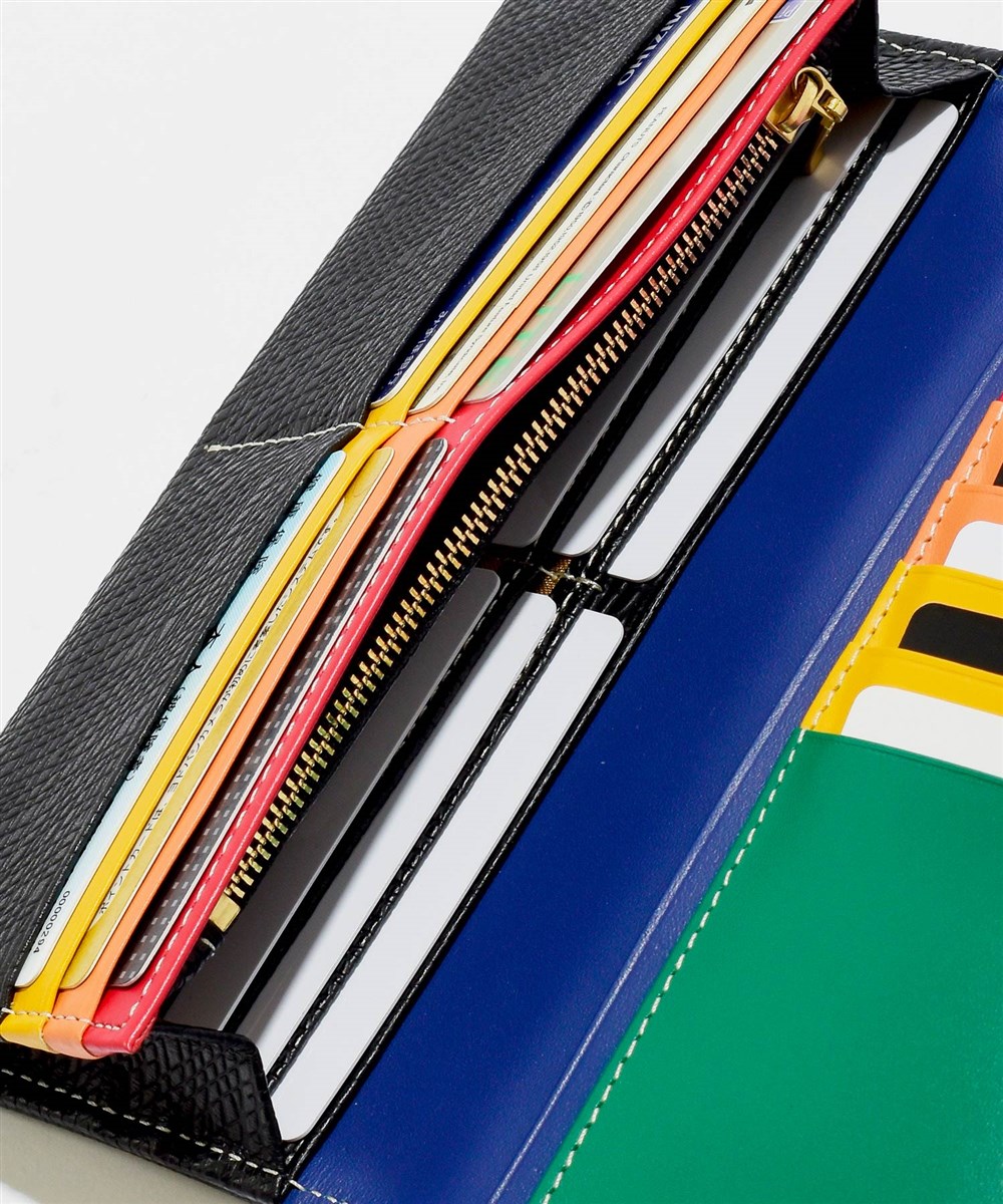 カステルバジャック レインボー 長財布 カード段20