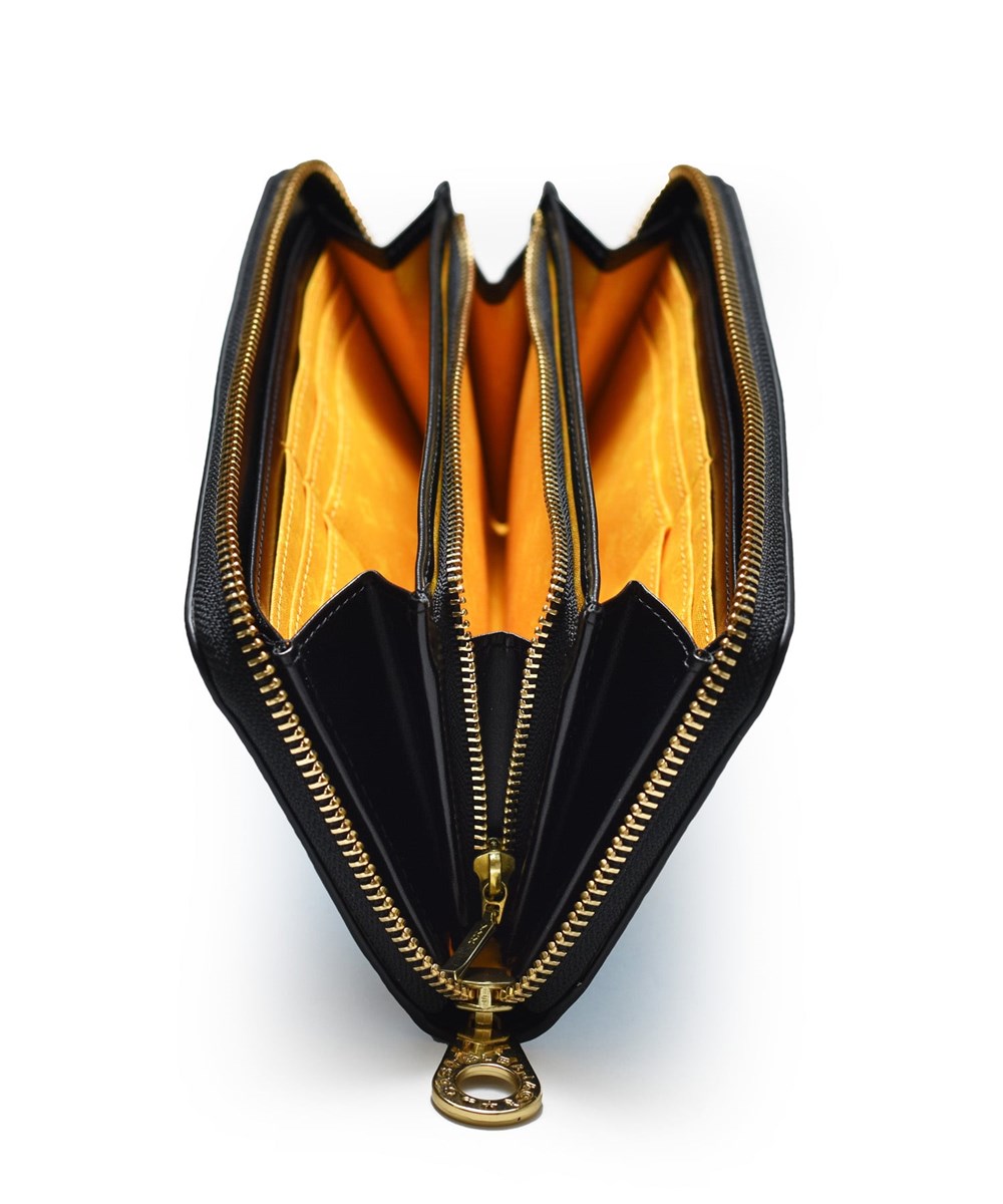 カステルバジャック ネゼル ラウンドファスナー長財布 カード段12