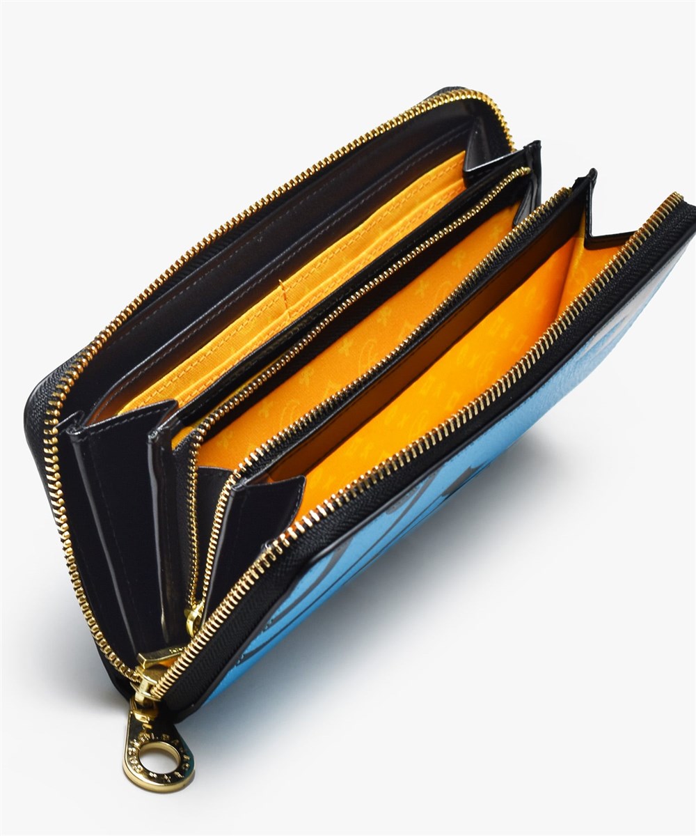 カステルバジャック ネゼル ラウンドファスナー長財布 カード段12