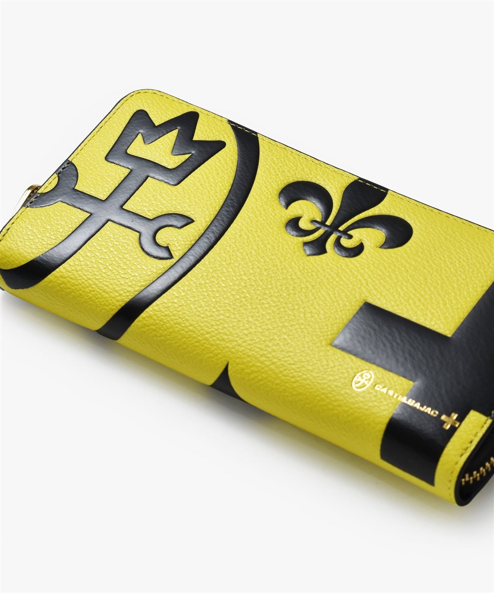 カステルバジャック ネゼル ラウンドファスナー長財布 カード段12