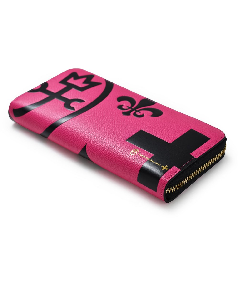 カステルバジャック ネゼル ラウンドファスナー長財布 カード段12