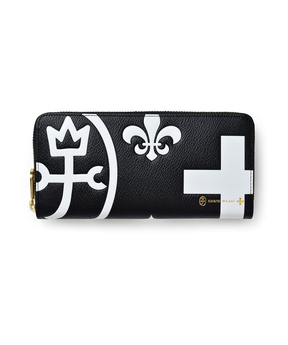 カステルバジャック ネゼル ラウンドファスナー長財布 カード段12