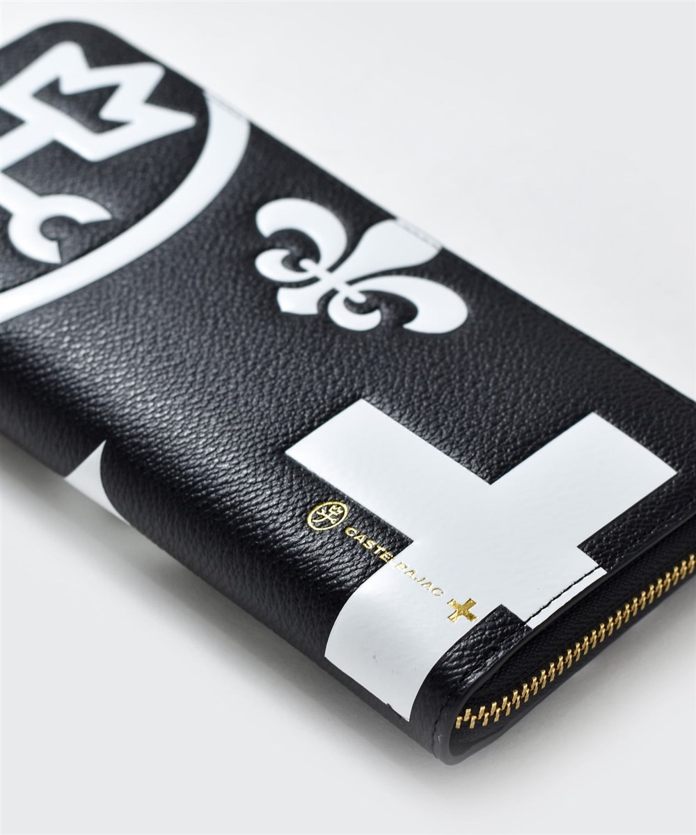 カステルバジャック ネゼル ラウンドファスナー長財布 カード段12