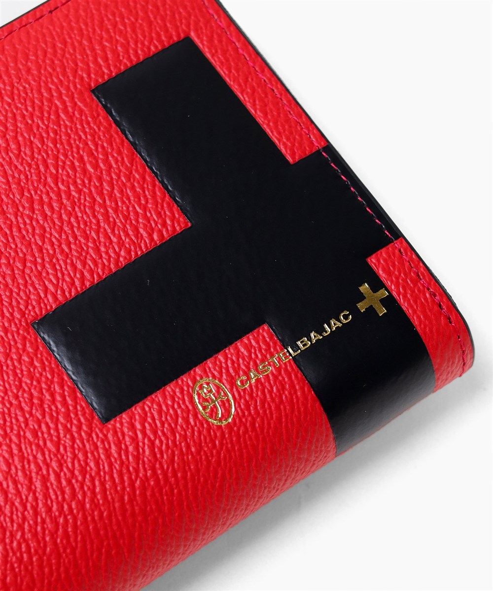 カステルバジャック ネゼル ラウンドファスナー長財布 カード段12