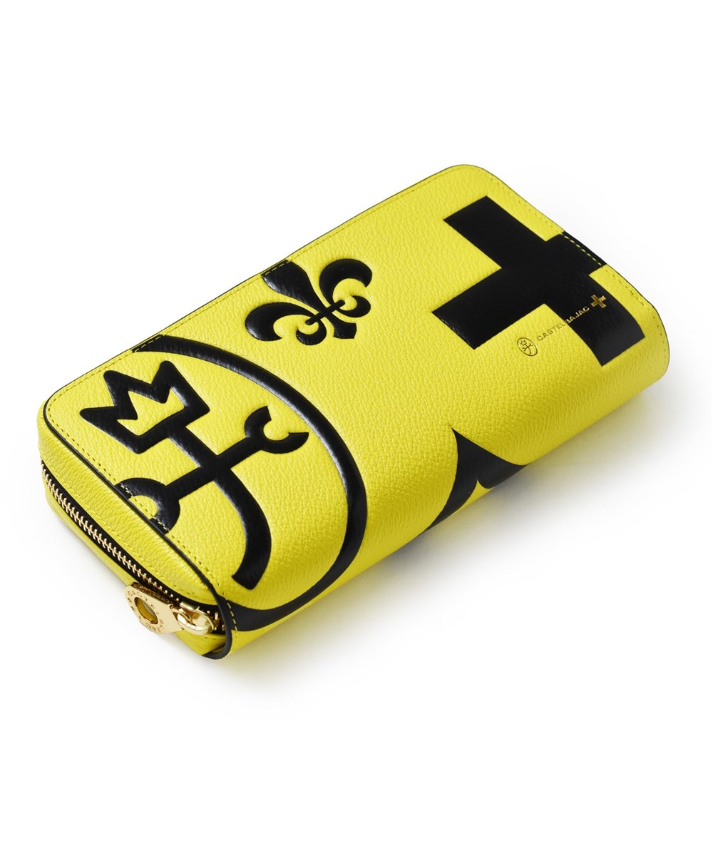 カステルバジャック ネゼル ラウンドファスナー長財布 カード段36