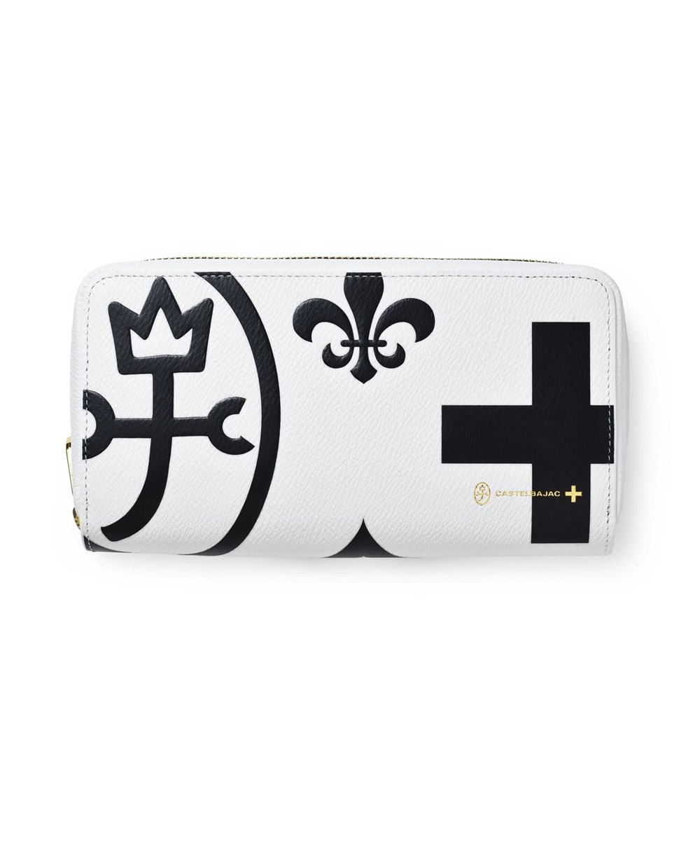 カステルバジャック ネゼル ラウンドファスナー長財布 カード段36