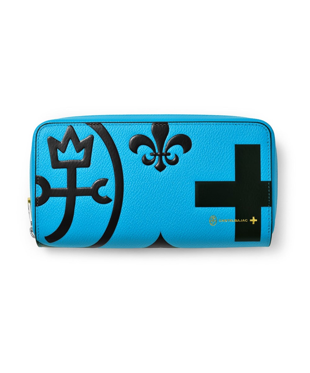 カステルバジャック ネゼル ラウンドファスナー長財布 カード段36