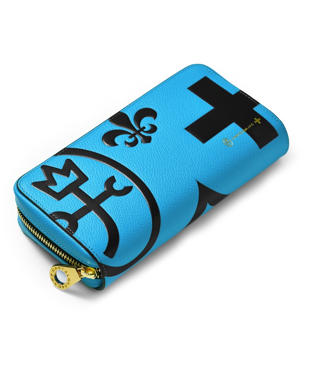 カステルバジャック ネゼル ラウンドファスナー長財布 カード段36