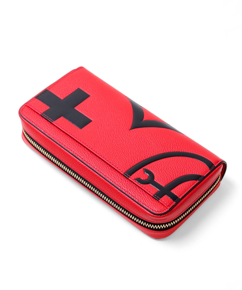 カステルバジャック ネゼル ラウンドファスナー長財布 カード段36