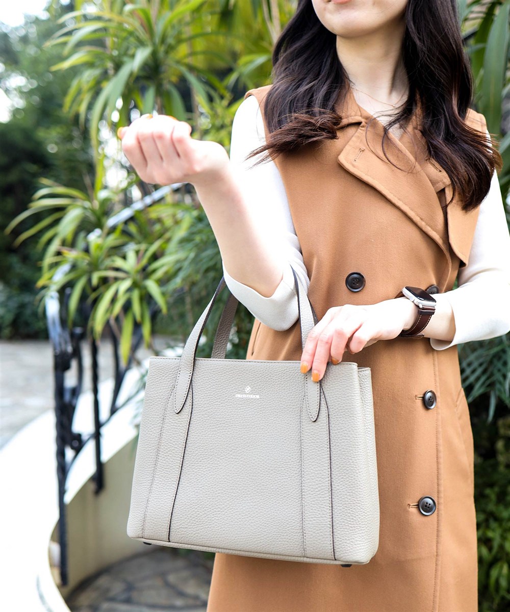 ドレステリア キャバリア レザーミニトートバッグ B5