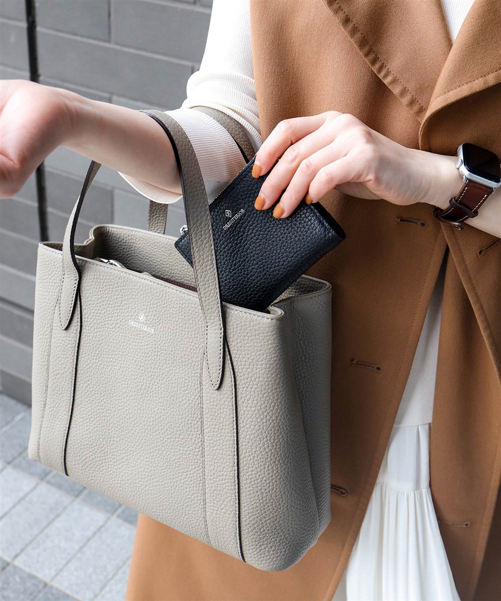 ドレステリア キャバリア レザーミニトートバッグ B5